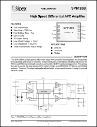 Click here to download SP8126 Datasheet