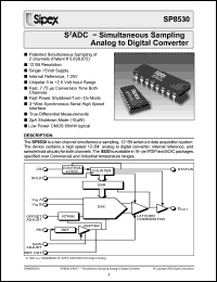 Click here to download SP8530 Datasheet