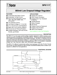 Click here to download SPX1117R-3.3/TR Datasheet