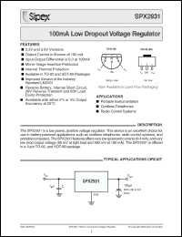 Click here to download SPX2931N-3.3/TR Datasheet