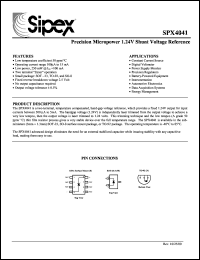 Click here to download SPX4041 Datasheet