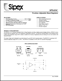 Click here to download SPX431C Datasheet
