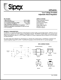 Click here to download SPX431L Datasheet