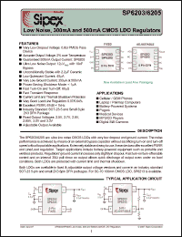 Click here to download SP6205ER Datasheet