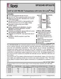 Click here to download SP3225ECA-L Datasheet