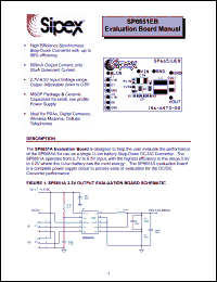 Click here to download SP6651EB Datasheet