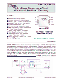 Click here to download SP6339 Datasheet