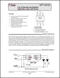 Click here to download SP7122 Datasheet
