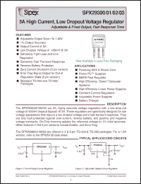 Click here to download SPX29300_06 Datasheet