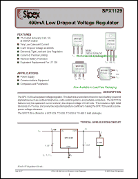 Click here to download SPX1129R-5-0 Datasheet