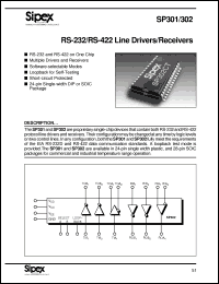 Click here to download SP301ES Datasheet