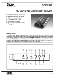 Click here to download SP301CS Datasheet