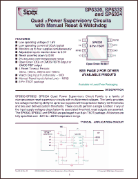 Click here to download SP6334 Datasheet