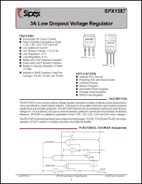 Click here to download SPX1587AR-1-5 Datasheet