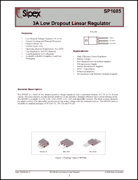 Click here to download SP1085V-L-2-5 Datasheet