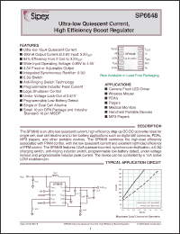 Click here to download SP6648_06 Datasheet