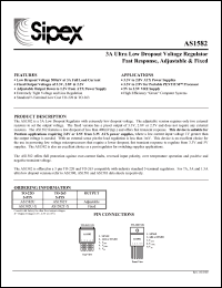 Click here to download AS1582U-X Datasheet