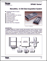 Click here to download SP8481KP Datasheet