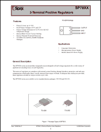 Click here to download SP7812V-L Datasheet