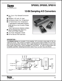 Click here to download SP8503KS Datasheet