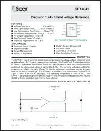 Click here to download SPX4041M Datasheet