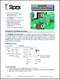 Click here to download SP6685EB Datasheet