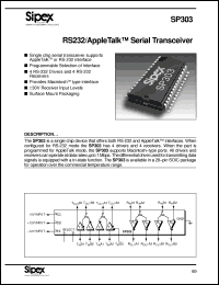 Click here to download SP303 Datasheet