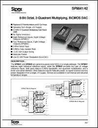 Click here to download SP9841 Datasheet
