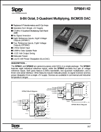 Click here to download SP9841BN Datasheet