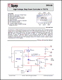 Click here to download SP6126_07 Datasheet
