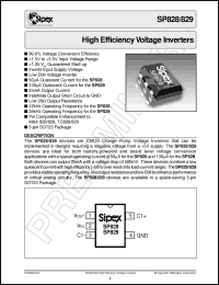 Click here to download SP828 Datasheet