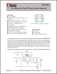 Click here to download SP7648_06 Datasheet