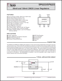Click here to download SP6222 Datasheet