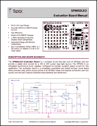 Click here to download SP6652LED Datasheet