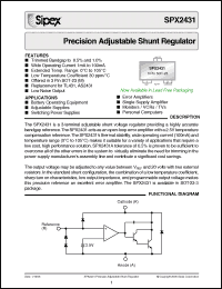 Click here to download SPX2431_05 Datasheet