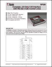 Click here to download SP320_07 Datasheet