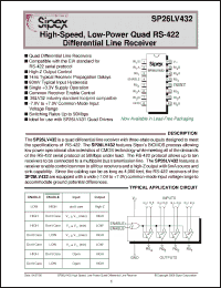 Click here to download SP26LV432CP-L Datasheet