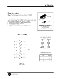 Click here to download SL74HC04 Datasheet