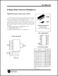 Click here to download SL74HC151D Datasheet