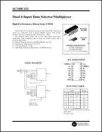Click here to download SL74HC153N Datasheet