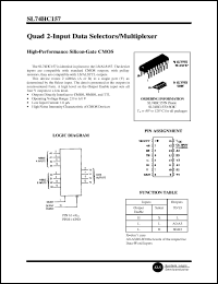 Click here to download SL74HC157D Datasheet