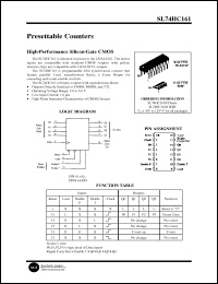 Click here to download SL74HC161D Datasheet