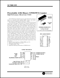 Click here to download SL74HC193D Datasheet