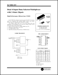 Click here to download SL74HC253D Datasheet