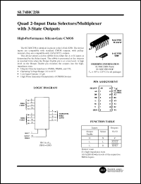 Click here to download SL74HC258N Datasheet