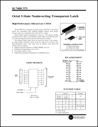 Click here to download SL74HC373D Datasheet