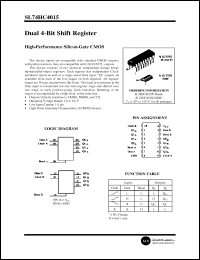 Click here to download SL74HC4015 Datasheet