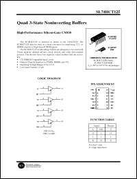 Click here to download SL74HCT125N Datasheet