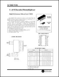 Click here to download SL74HCT138N Datasheet