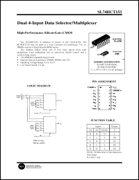 Click here to download SL74HCT153 Datasheet